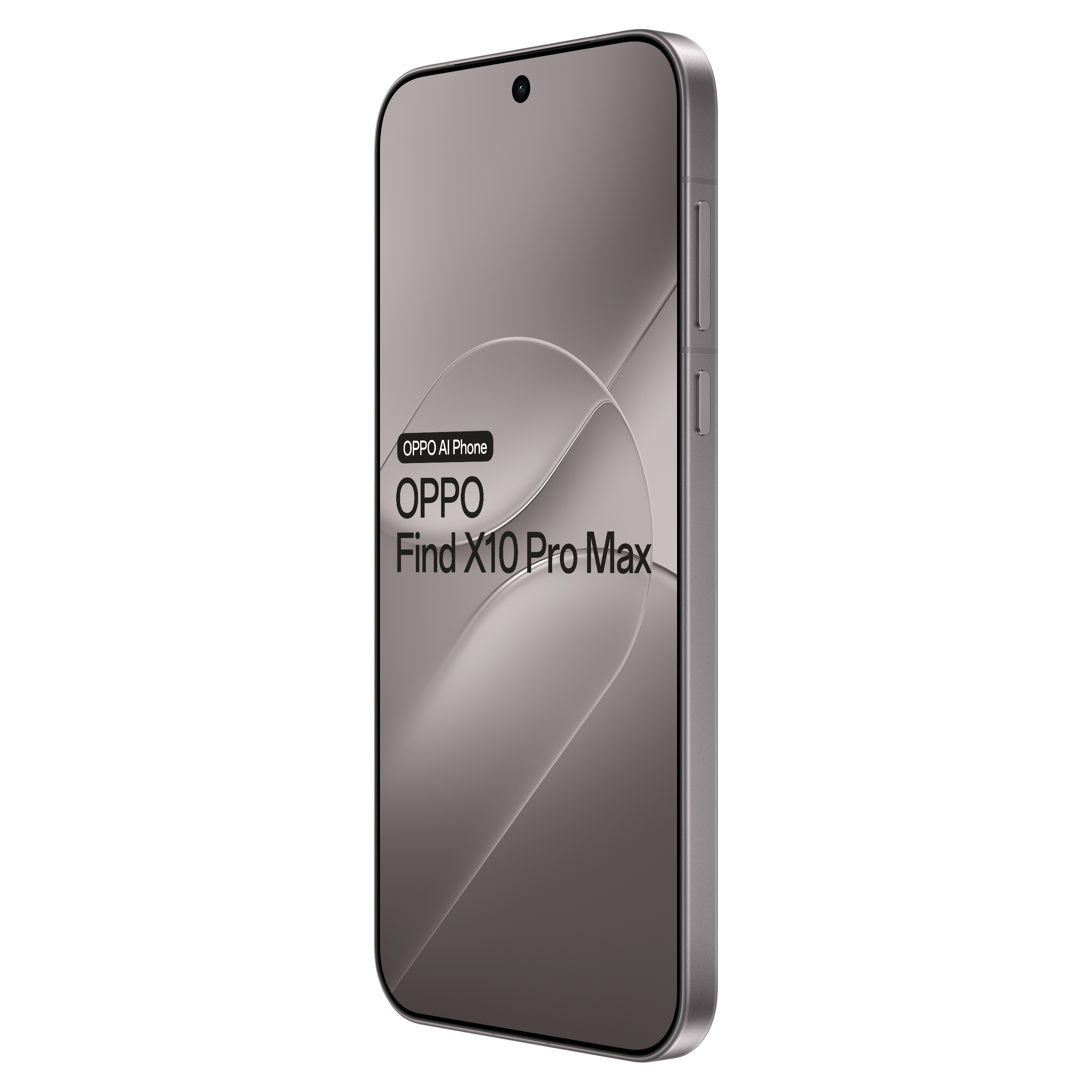 OPPO Find X10 Pro Max Titanium Grey - Aanzicht vanaf links