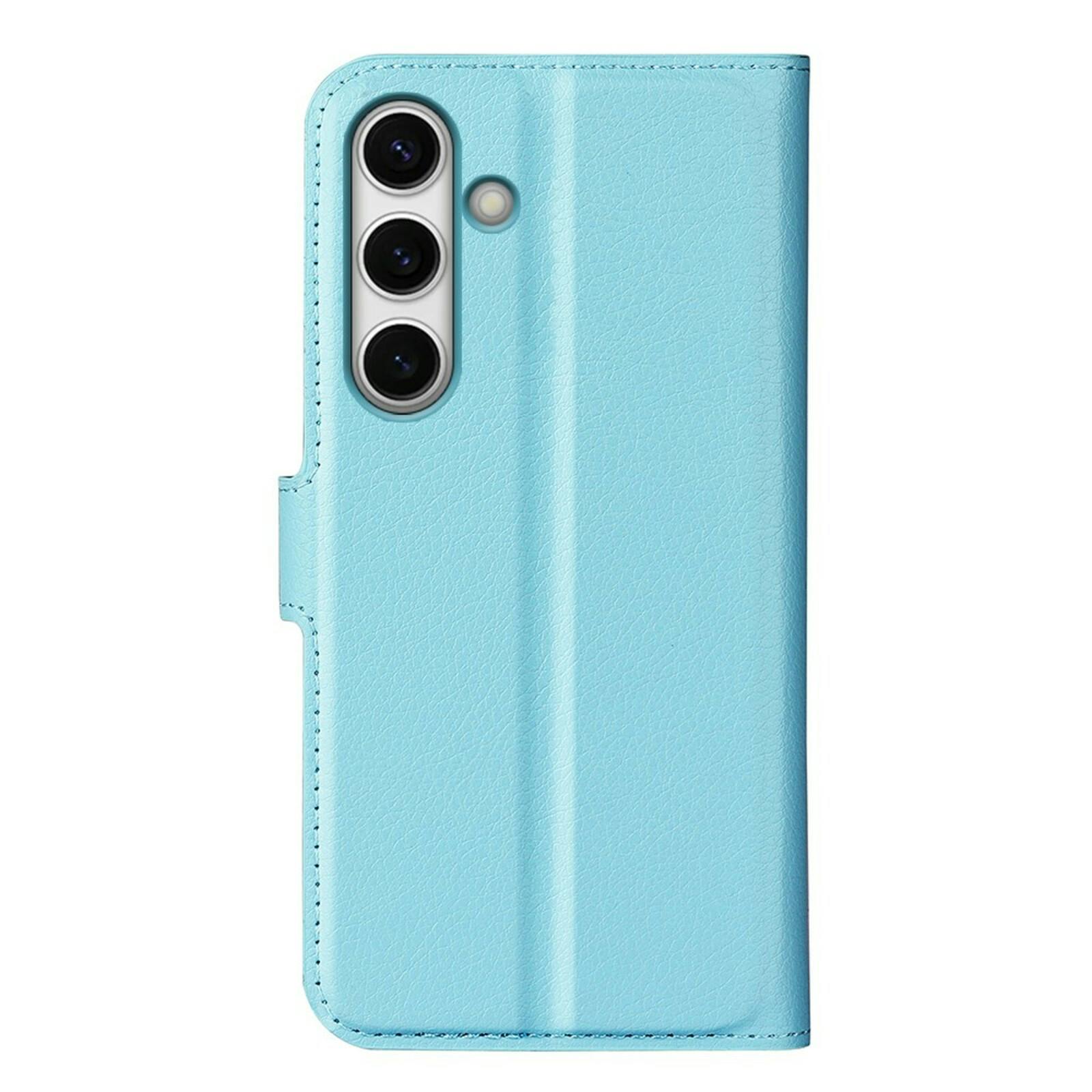 Mocaa Samsung Galaxy S24 FE Slim-Fit Book Case Babyblauw