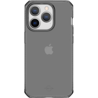 ITSKINS iPhone 14 Pro Doorzichtig Spectrum Hoesje Zwart - Voorkant