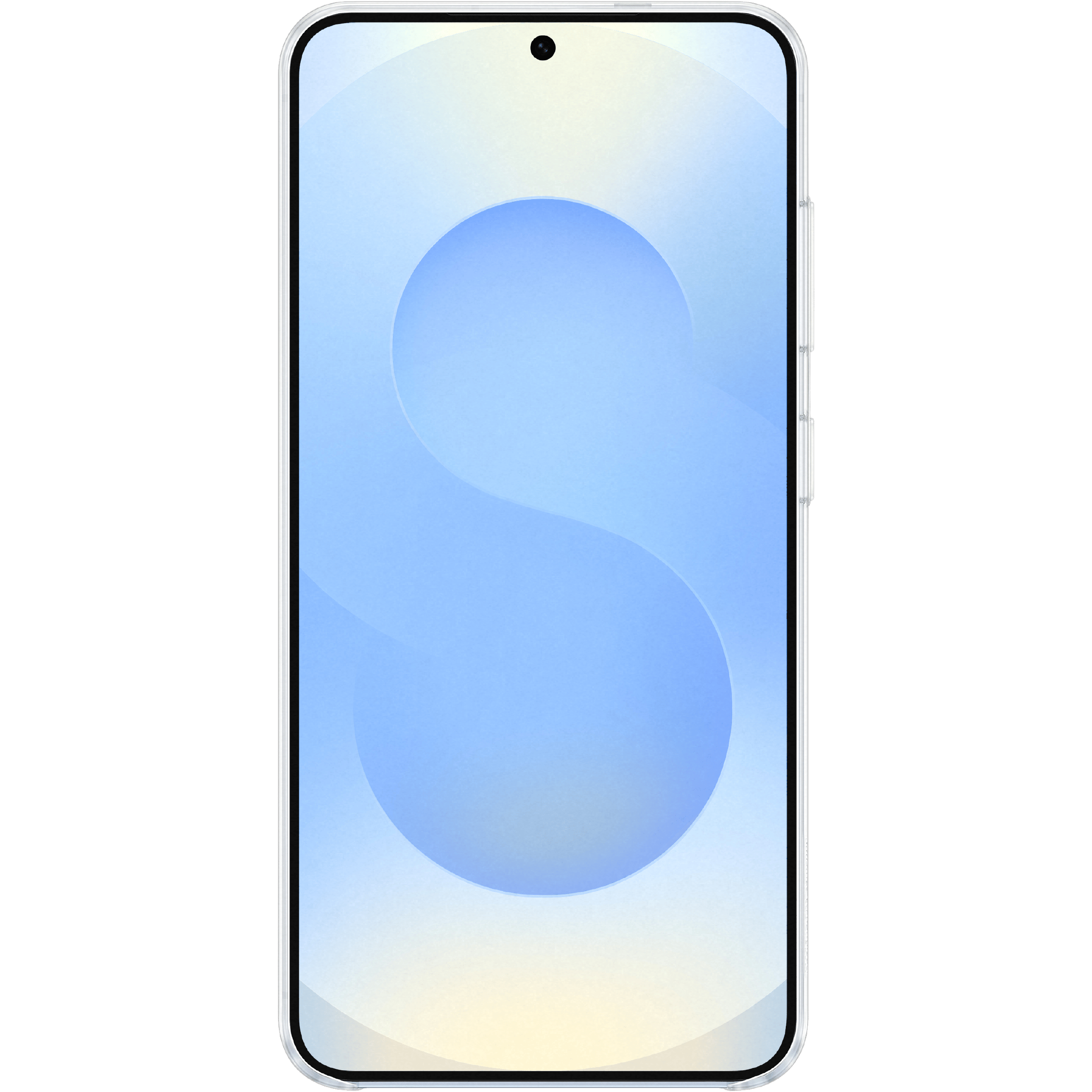 Samsung Galaxy S25 Siliconen Hoesje Transparant