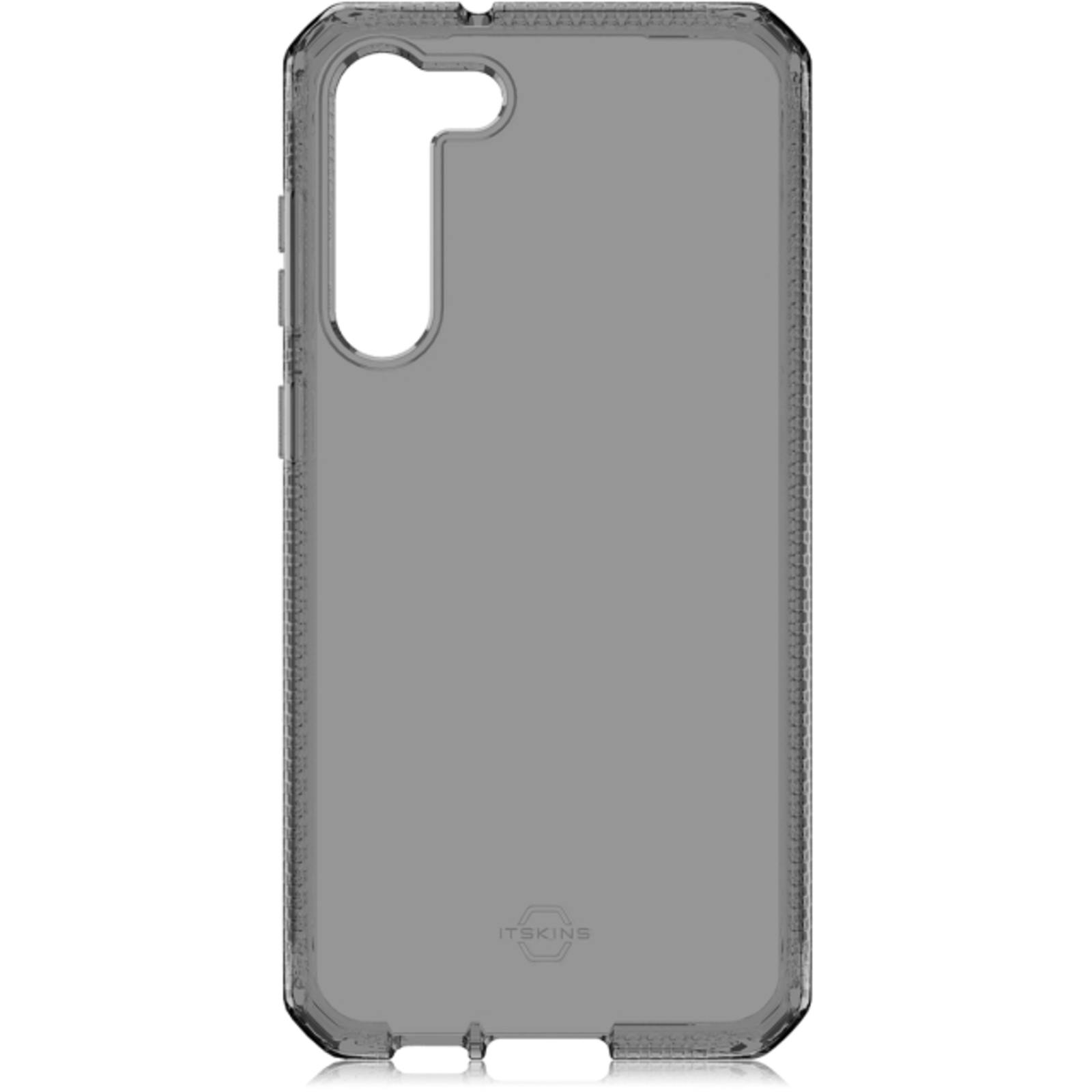 ITSKINS Galaxy S23 Plus Spectrum Doorzichtig Hoesje Transparant Zwart - Achterkant