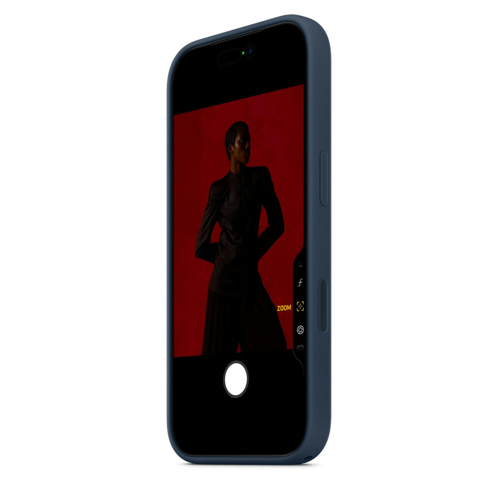 Apple iPhone 17 Pro Max Siliconen MagSafe Hoesje Middernacht