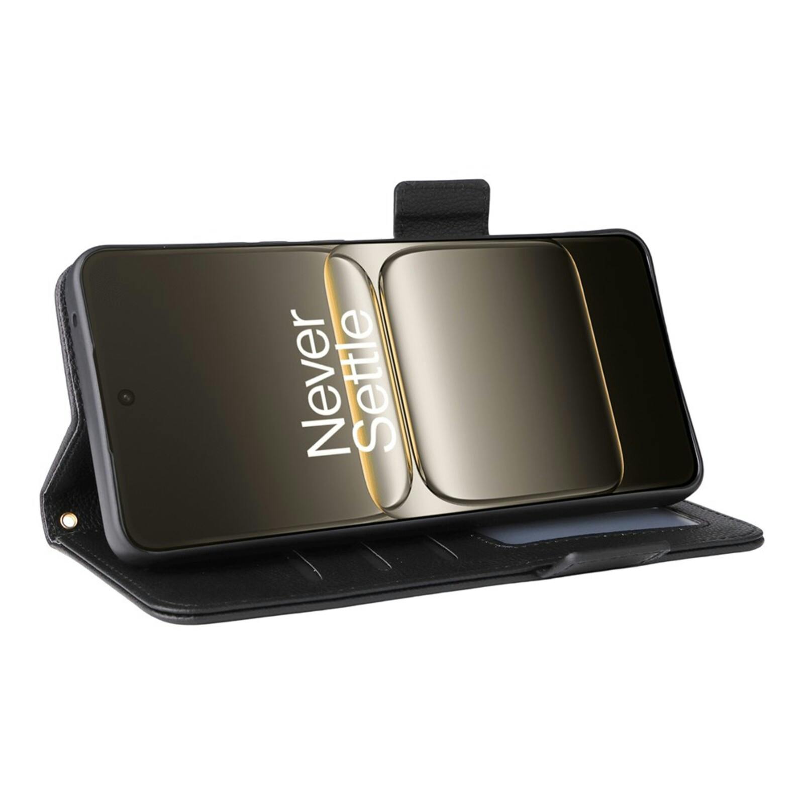 Comfycase OnePlus Nord CE5 Book Case met Koord Zwart