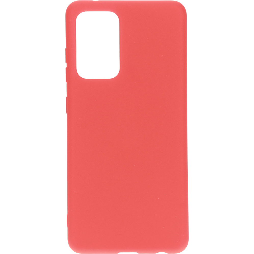 Mobiparts Galaxy A52(s) Silicone Cover Scarlet Red - Voorkant