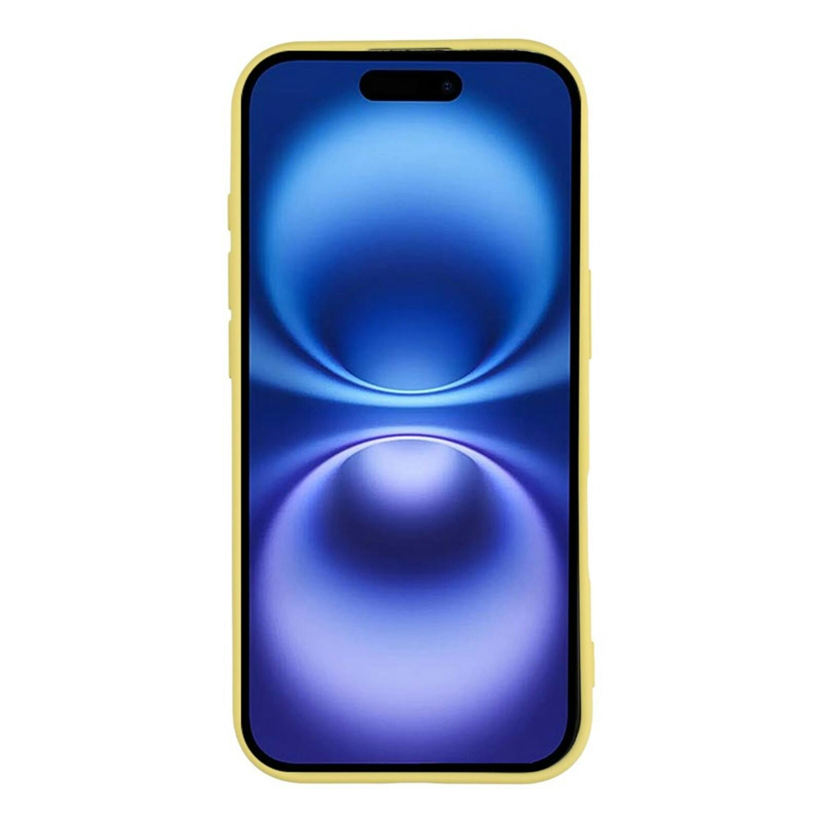 Mocaa Apple iPhone 17 Lens Protection Hoesje Geel