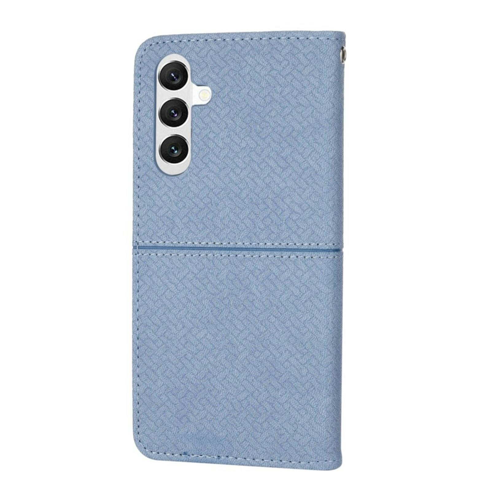 Comfycase Samsung Galaxy A26 5G Zacht Boek Hoesje Lichtblauw