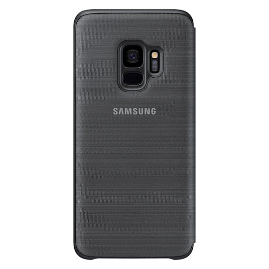 Stijgen Ontwikkelen vrouw Samsung Galaxy S9 Led View Cover Black - Mobiel.nl
