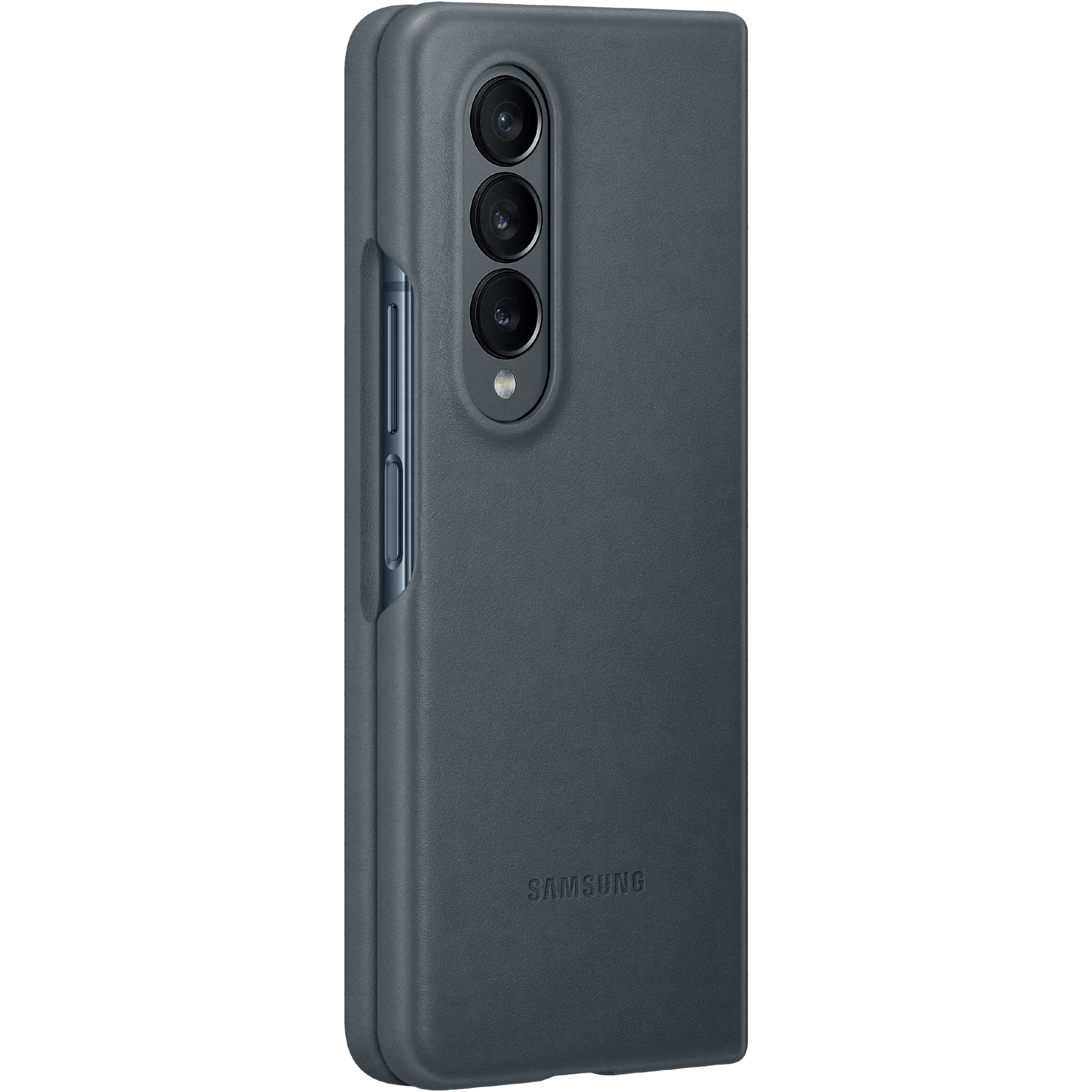 Samsung Galaxy Z Fold4 Leren Hoesje Groen