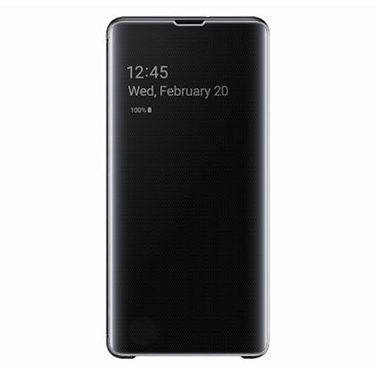 Samsung Galaxy S10 Clear View Cover Black