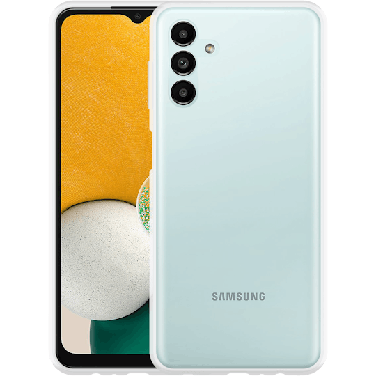 Just in Case Galaxy A13 5G TPU Hoesje Transparant - Voorkant