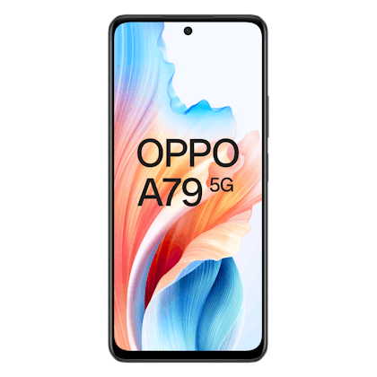 OPPO A79 5G Mystery Black - Voorkant