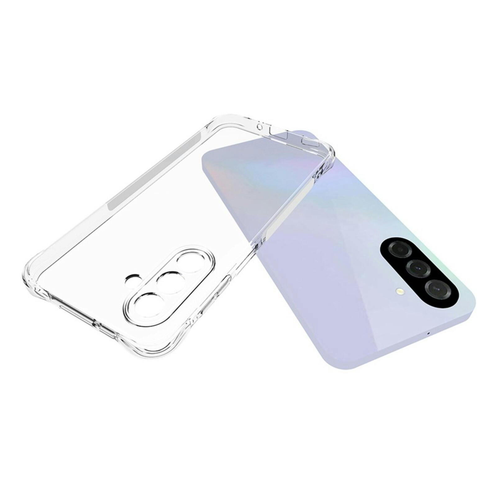 CaseBody Samsung Galaxy A18 Shockproof Hoesje Transparant