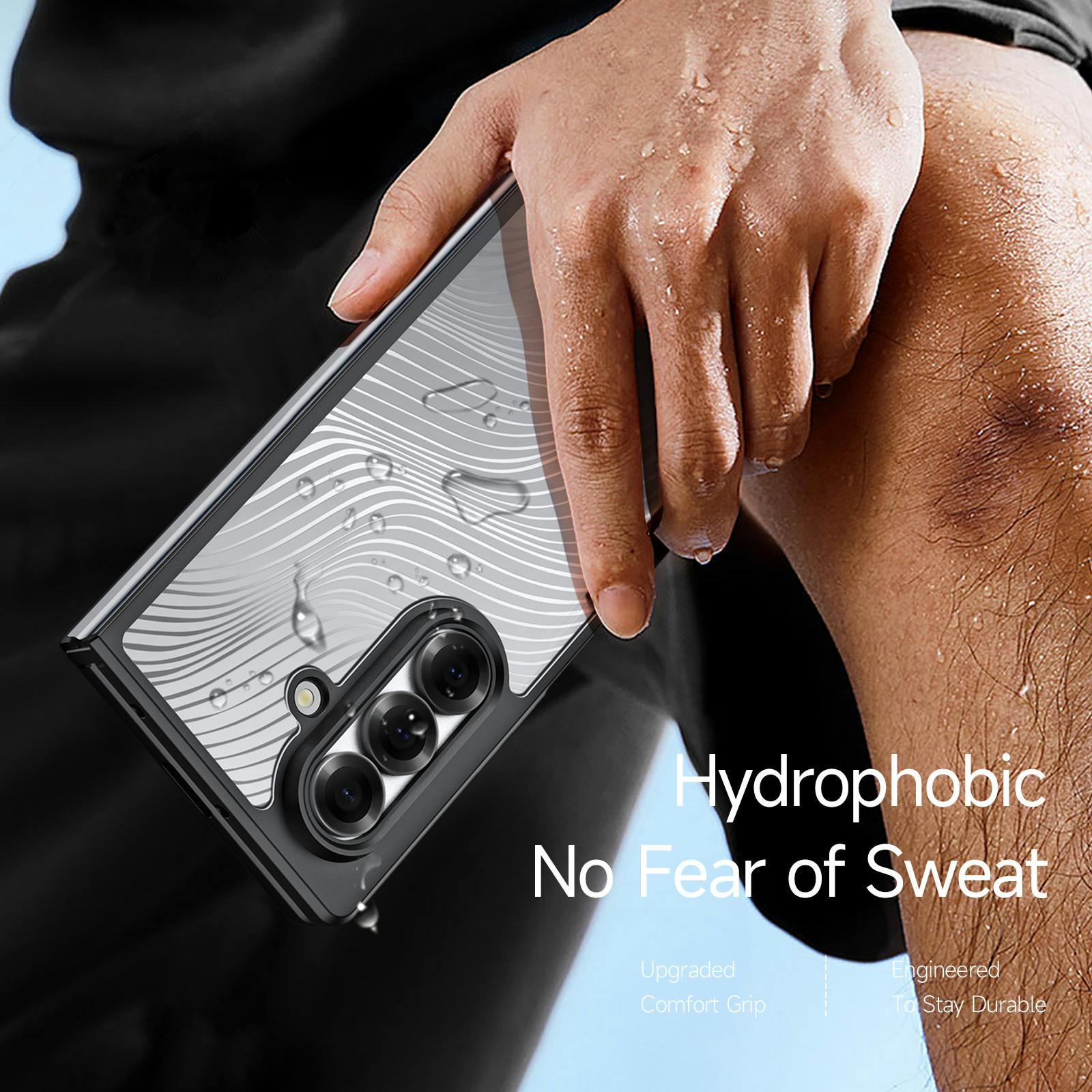 DUX DUCIS Samsung Galaxy Z Fold7 Aimo Series Eco Hoesje Zwart