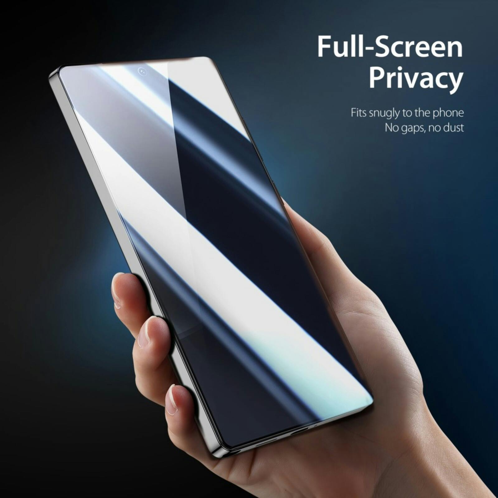 DUX DUCIS Samsung Galaxy S25 Ultra Privacy Screenprotector Gehard Glas Transparant