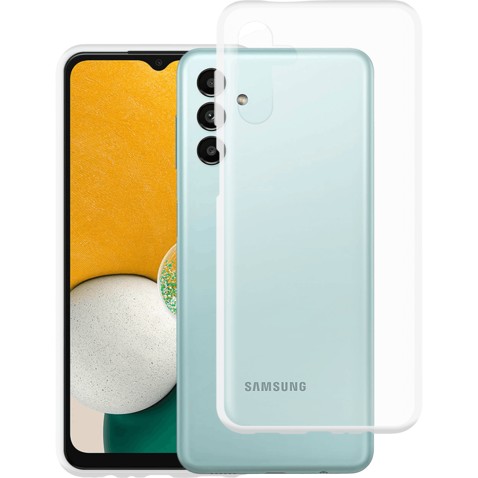 Just in Case Galaxy A13 5G TPU Hoesje Transparant