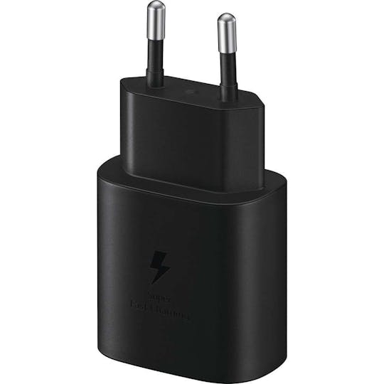 Samsung USB-C Snellader 25W + Kabel Black