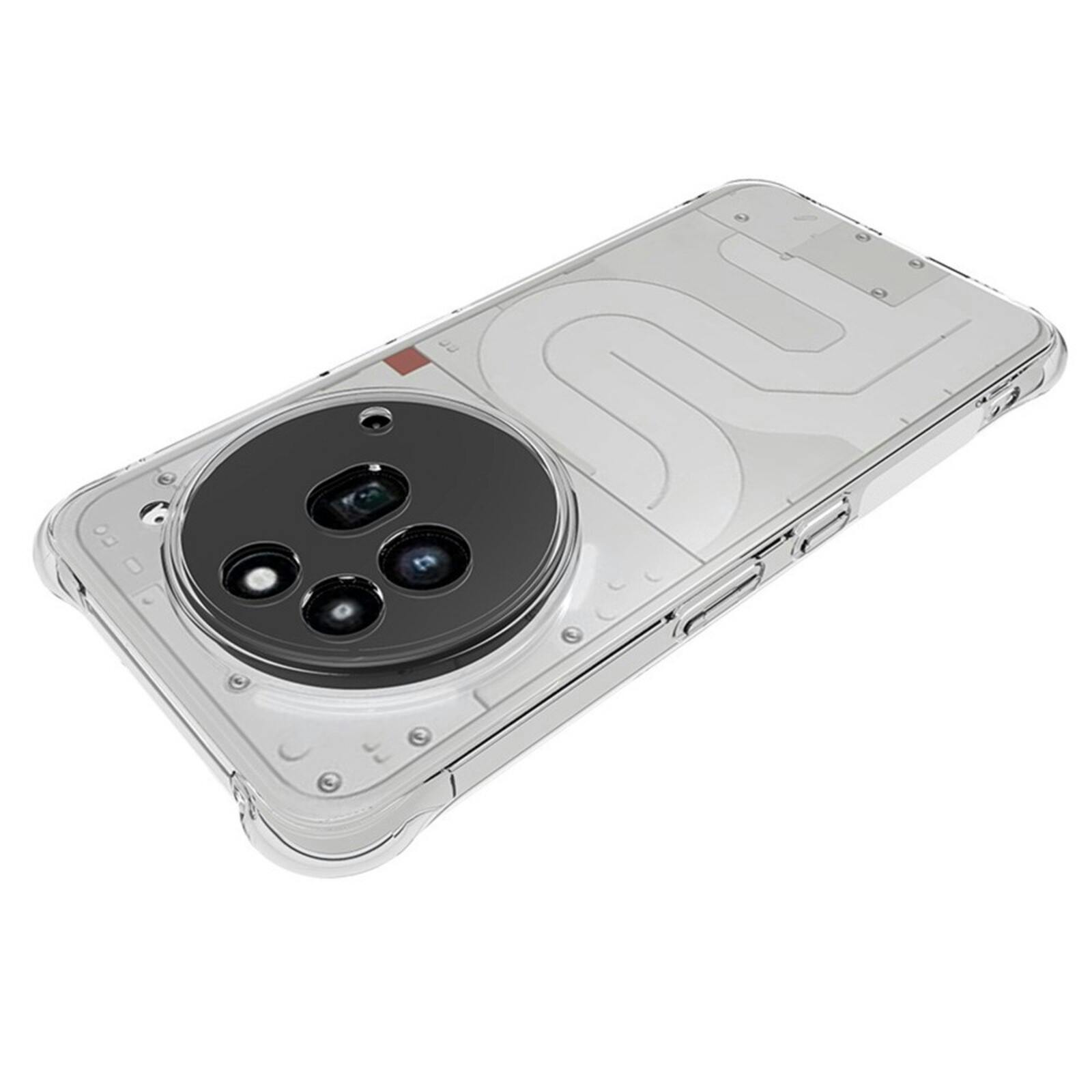 CaseBody Nothing Phone (3a) Pro Shockproof Hoesje Transparant