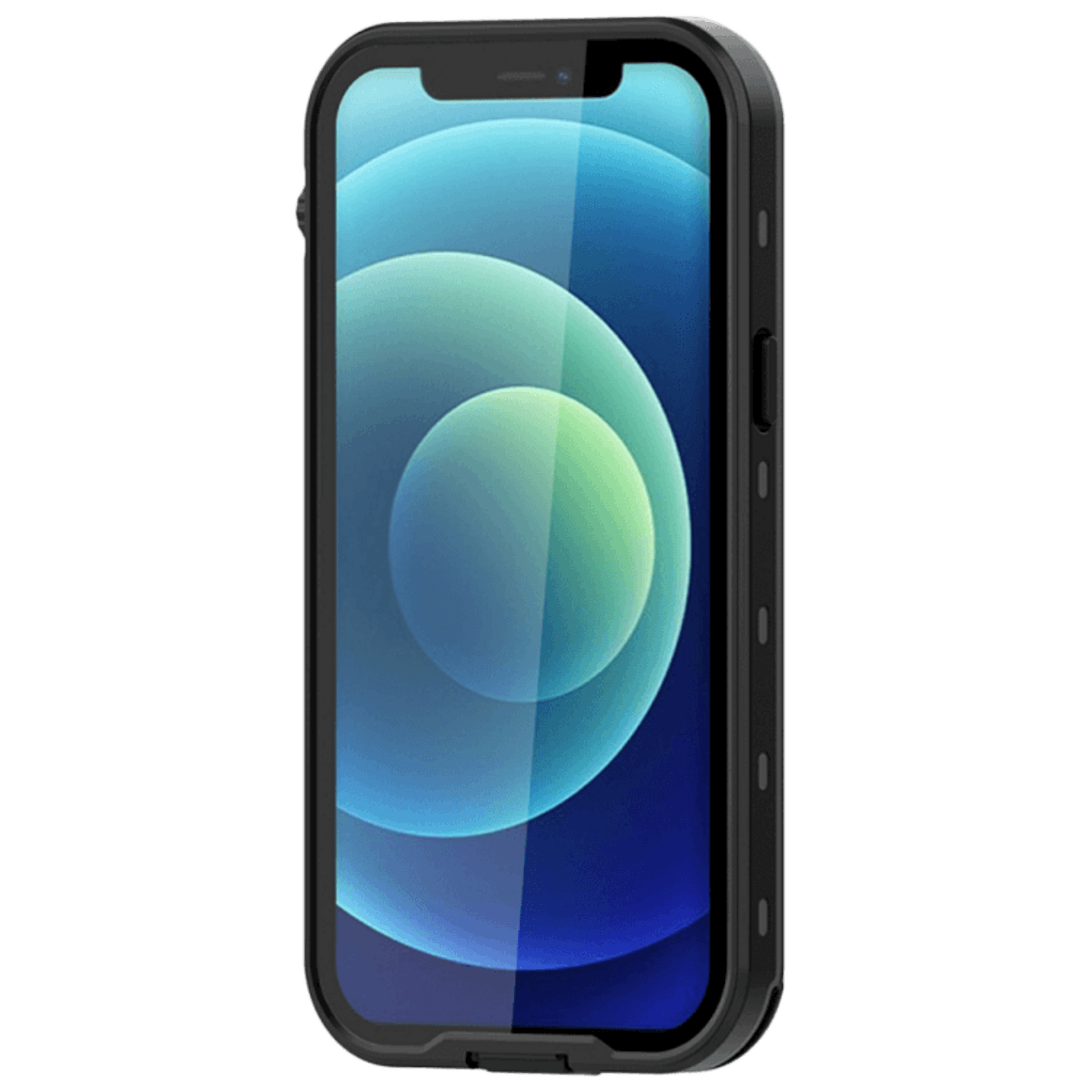 REDPEPPER iPhone 12 Pro Max Dot Pro Waterproof Beschermhoes Zwart