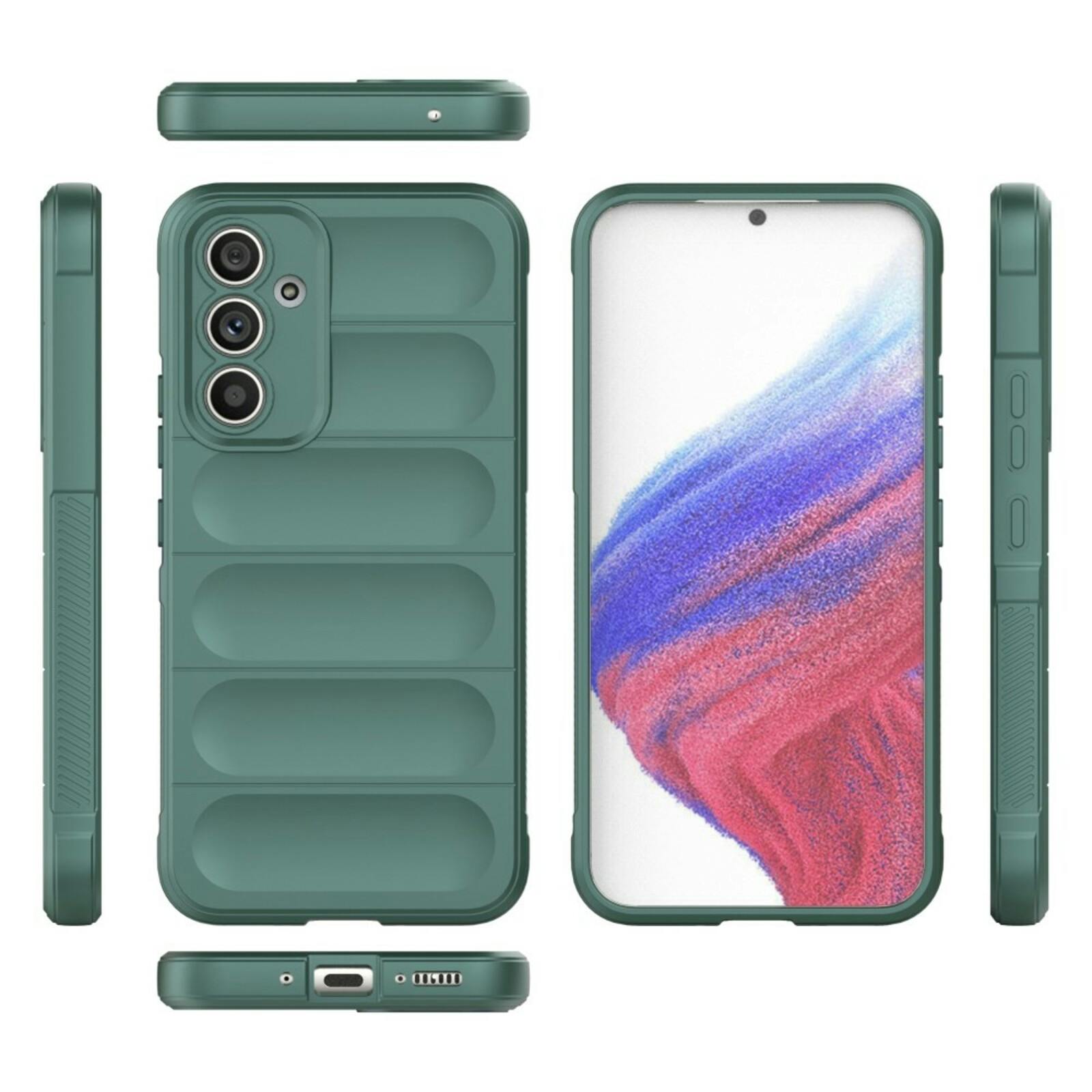 Comfycase Samsung Galaxy A54 Cushion Case Groen