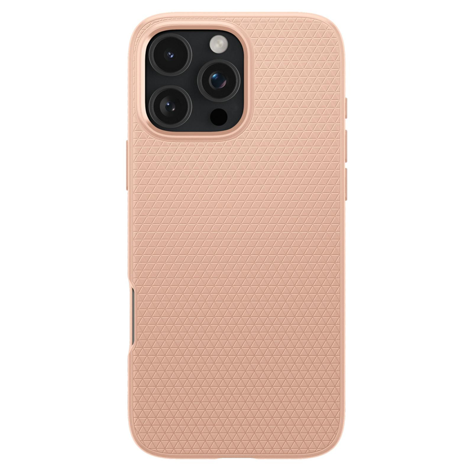 Spigen iPhone 16 Pro Liquid Air Hoesje Rose Titanium