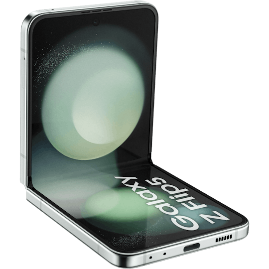 Samsung Galaxy Z Flip5 5G Mint - Aanzicht vanaf rechts