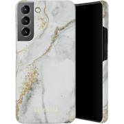 Selencia Galaxy S22 Plus Fashion Hoesje Marble Stone - Voorkant