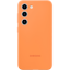 Samsung Galaxy S23 Siliconen Hoesje Oranje - Voorkant