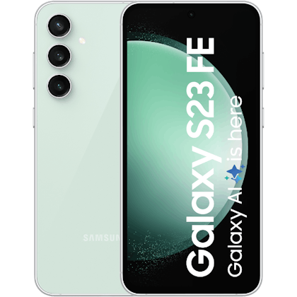 Samsung Galaxy S23 FE groen