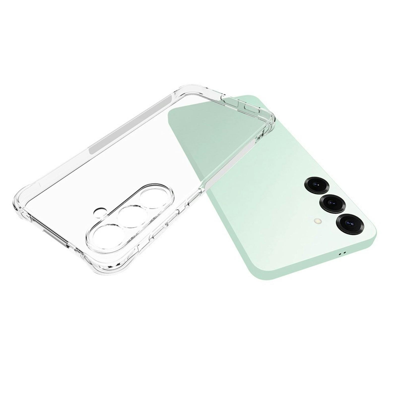 CaseBody Samsung Galaxy S25 FE Shockproof Hoesje Transparant