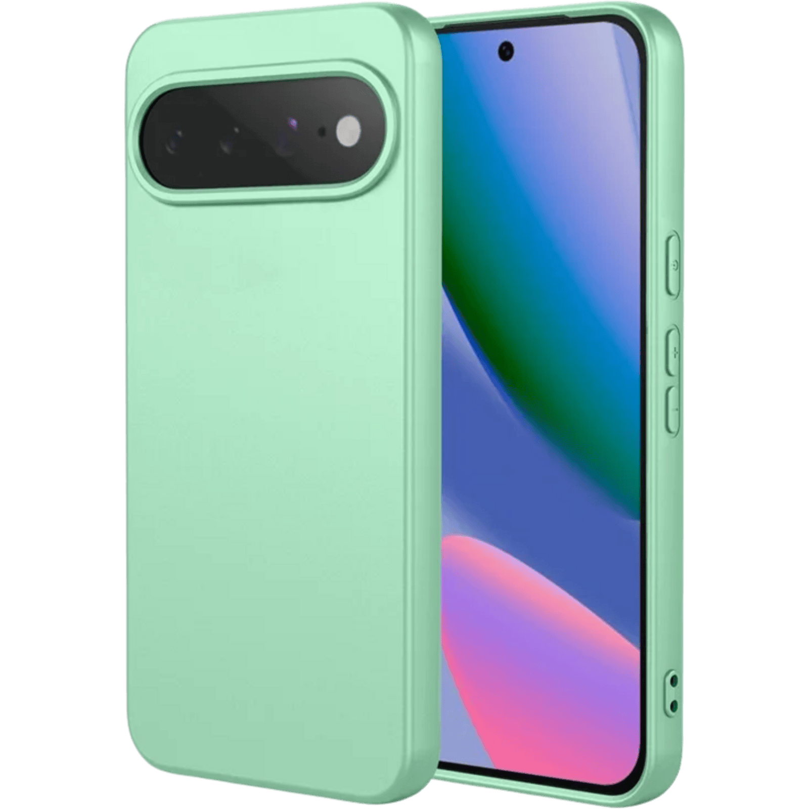 Mocaa Google Pixel 11 Siliconen Hoesje Matcha