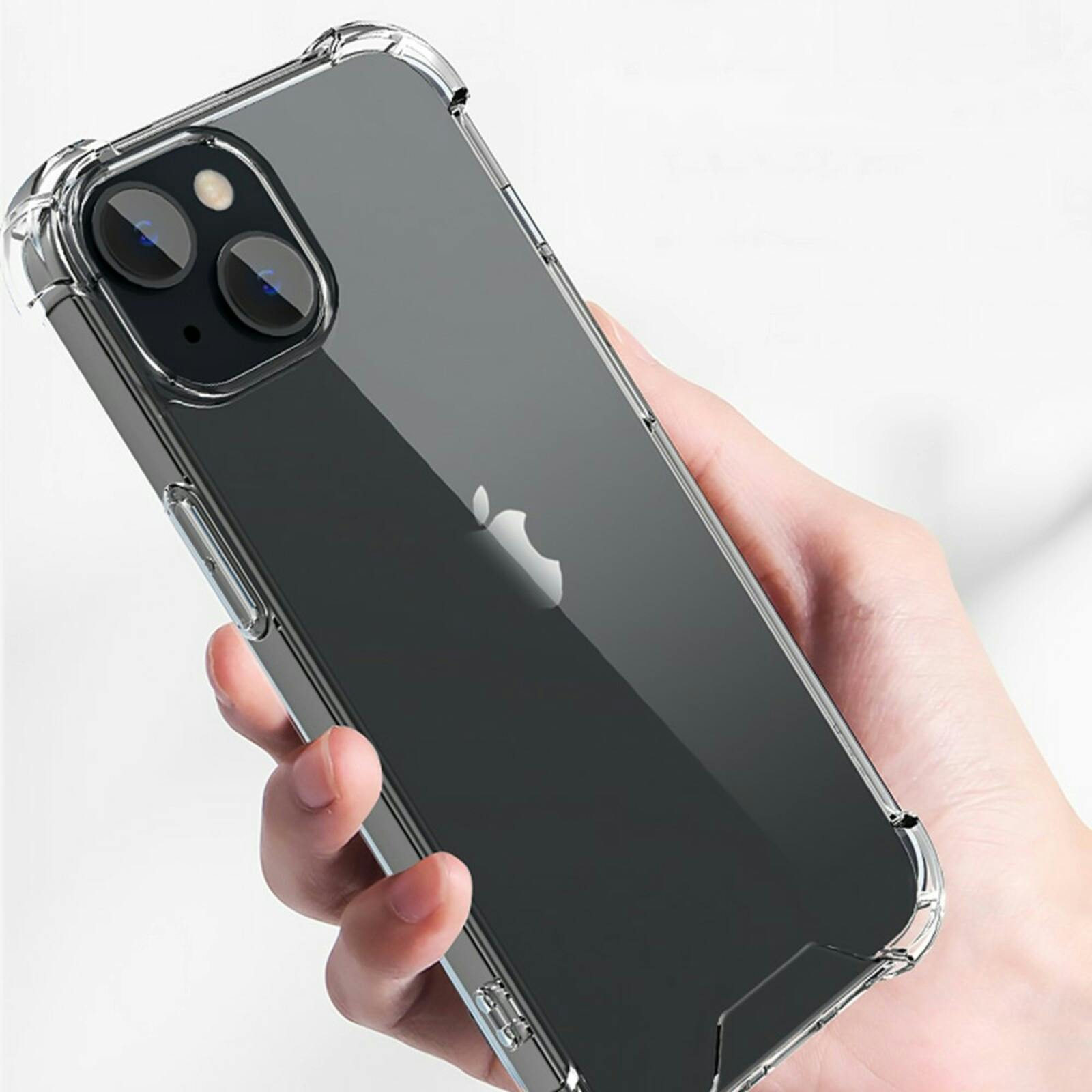 CaseBody Apple iPhone 14 Plus Shockproof Hoesje Transparant