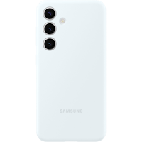 Samsung Galaxy S24 Siliconen Hoesje Wit - Voorkant