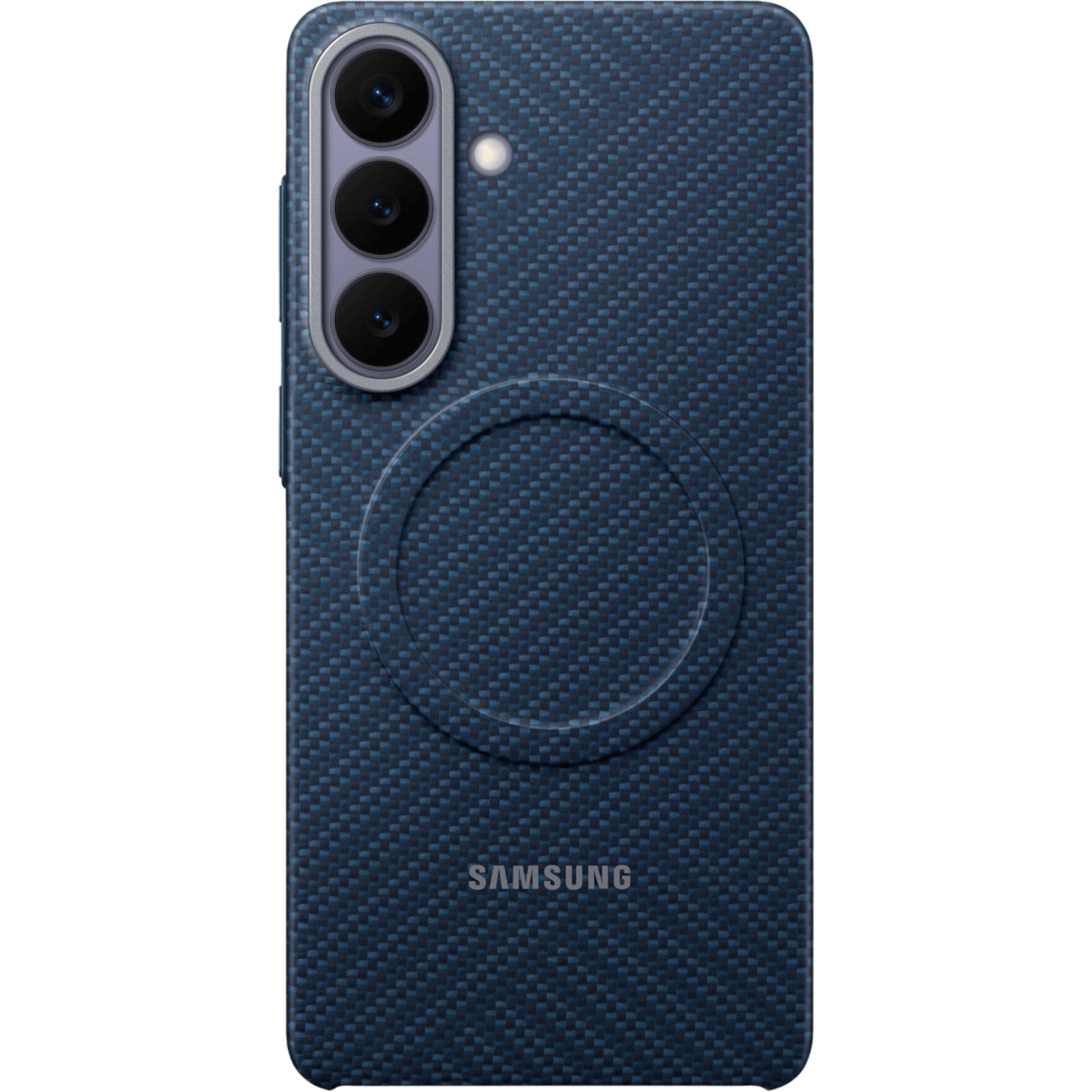 Samsung Galaxy S26 Plus Carbon Magnet Case Blauw