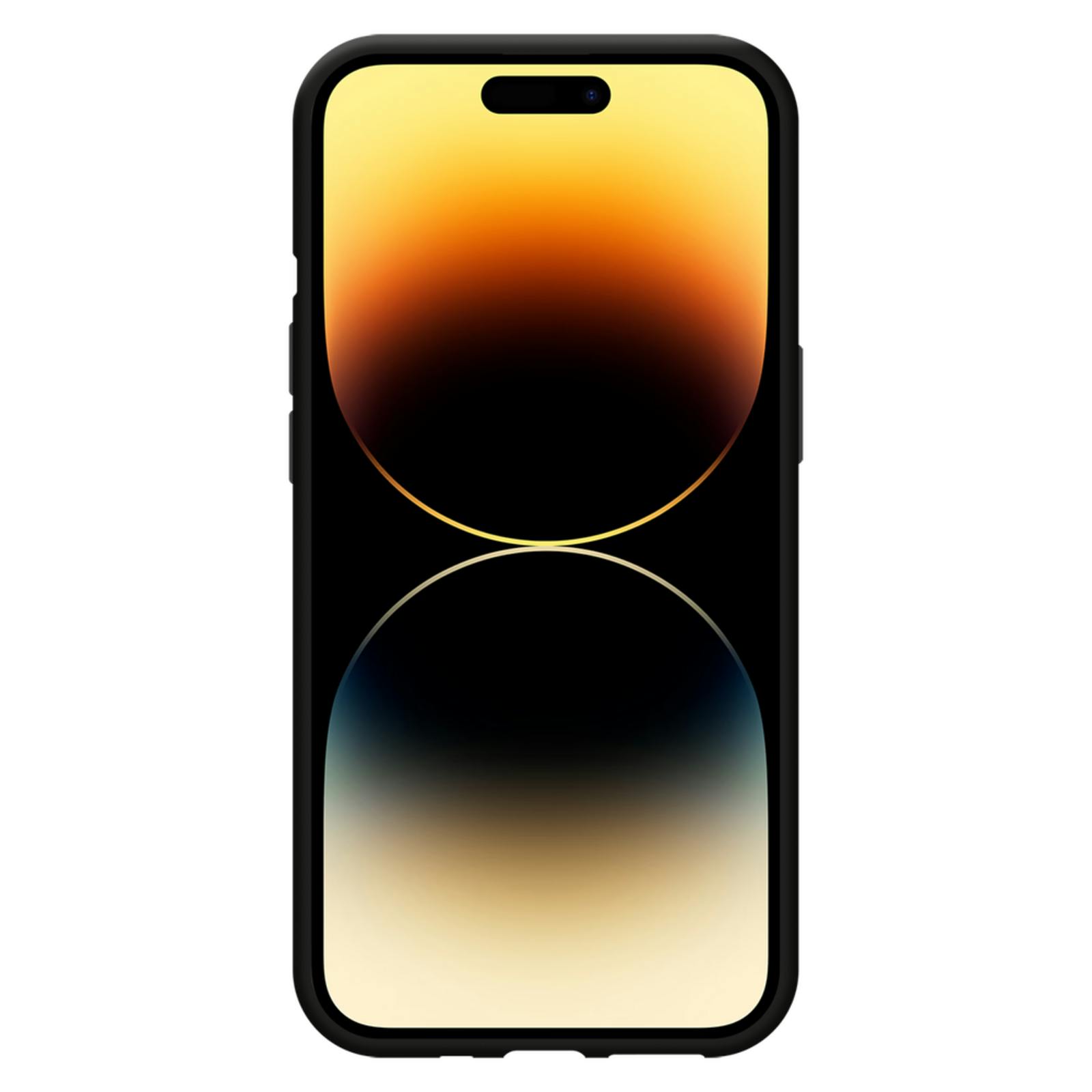 Just in Case iPhone 15 Pro Max Siliconen Hoesje Met Draagkoord Zwart