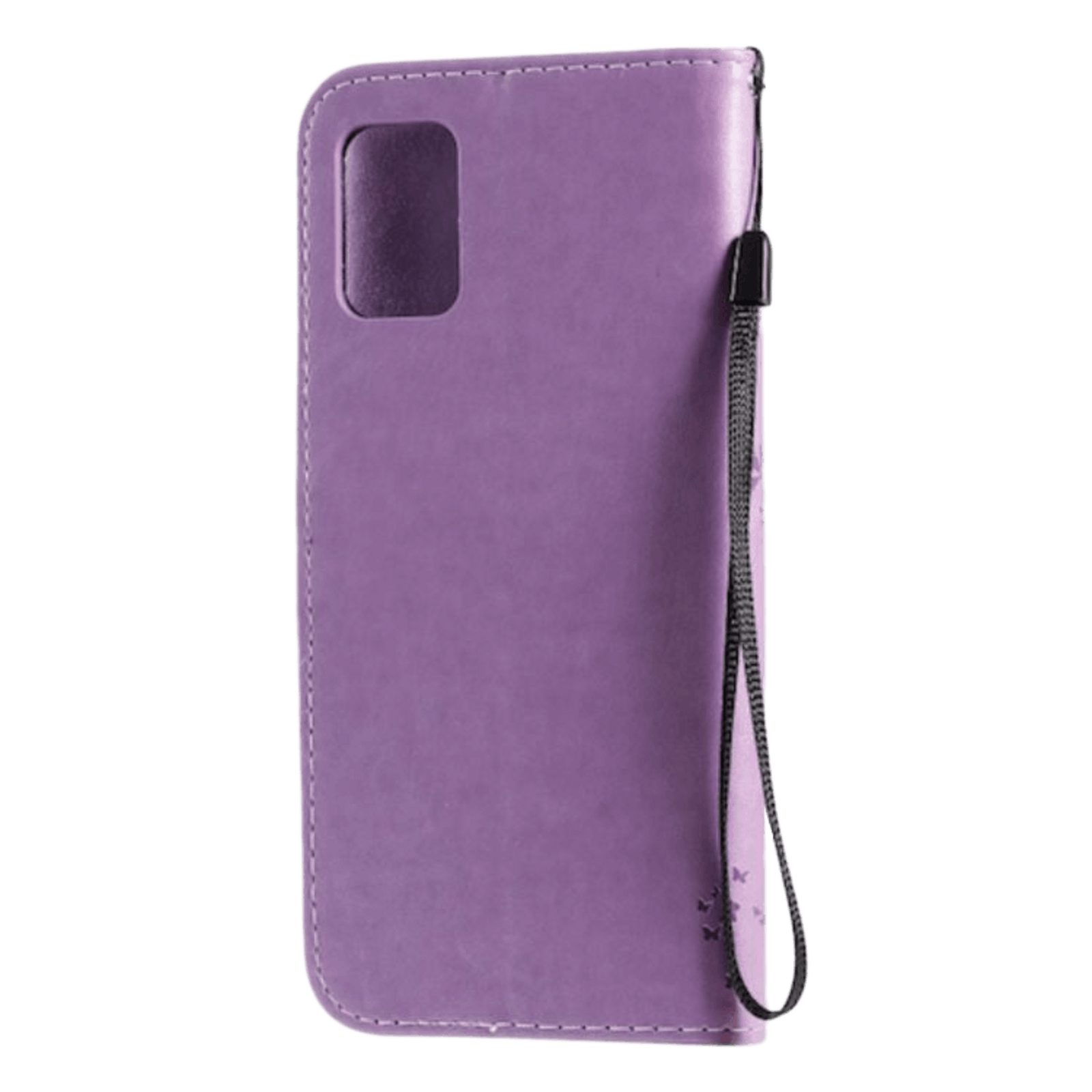 Comfycase Samsung Galaxy A71 Schattig Bookcase Hoesje Paars