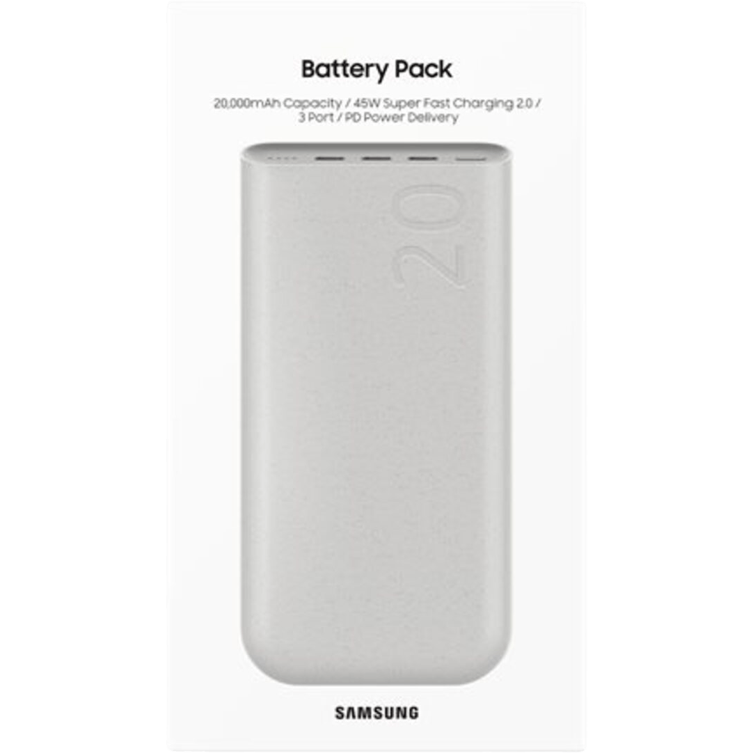 Samsung Powerbank 20.000mAh 45W Beige 20.000 mAh