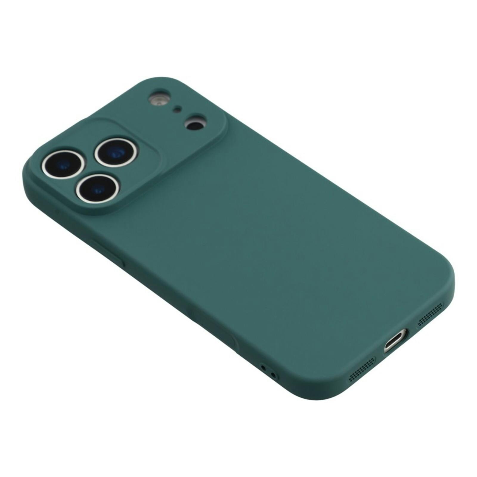 Mocaa Apple iPhone 17 Pro Max Lens Protection Hoesje Groen