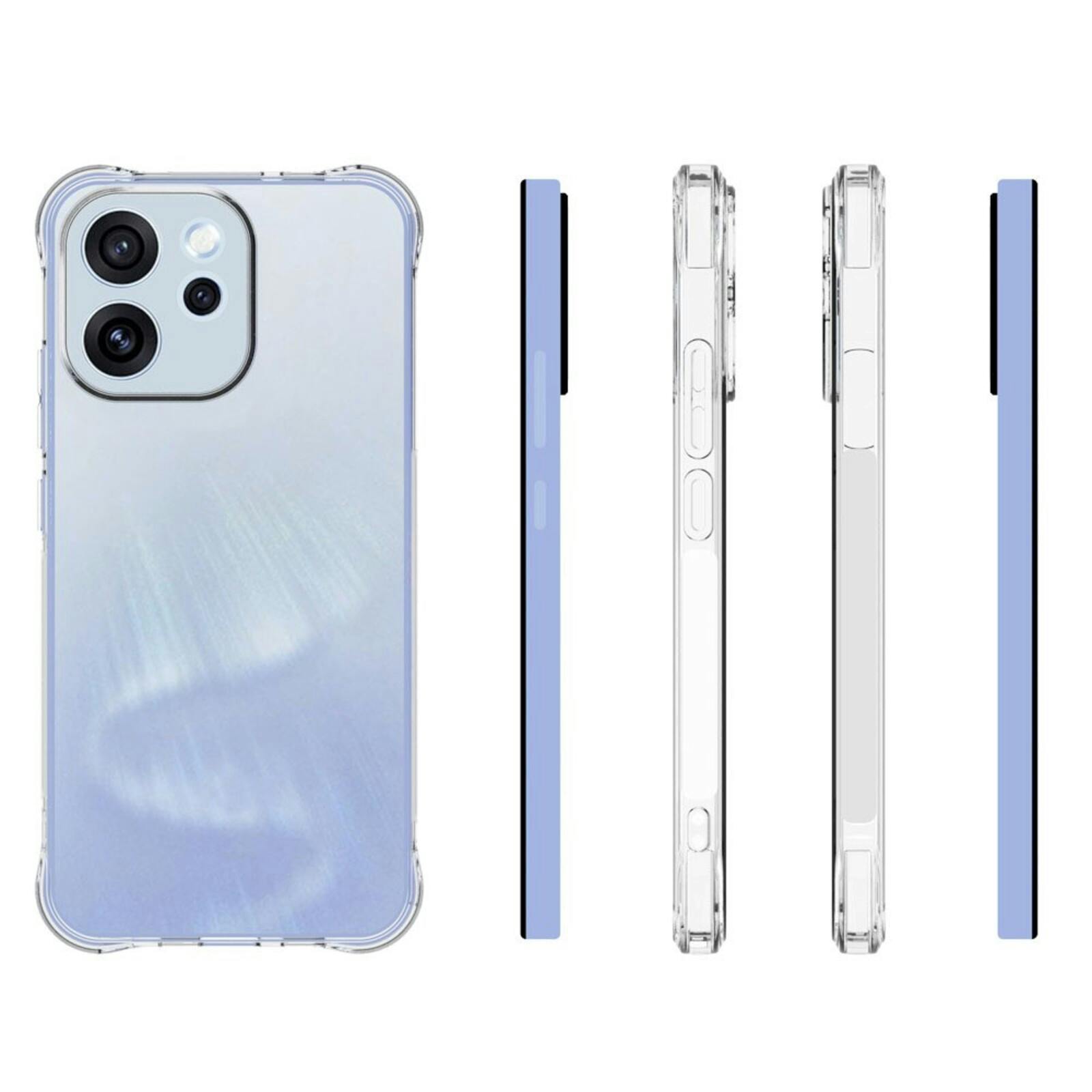 CaseBody OPPO Reno15 F Shockproof Hoesje Transparant