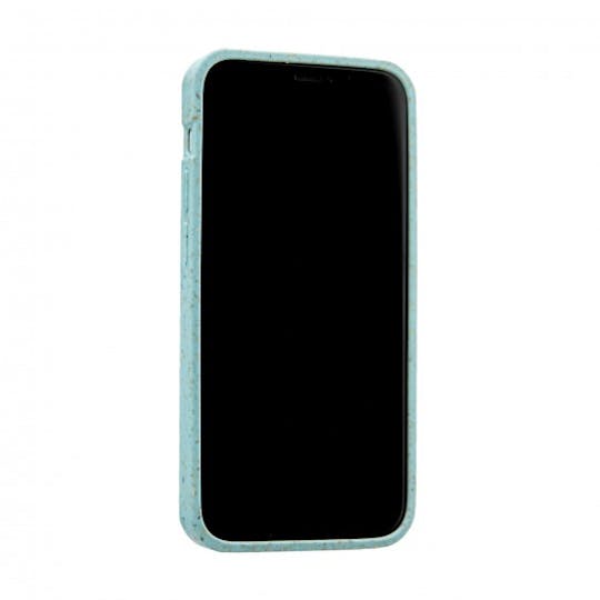 Pela iPhone 12 (Pro) Eco Friendly Slim Hoesje Blauw