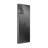 Motorola Edge 30 Fusion Quartz Black - Aanzicht vanaf links