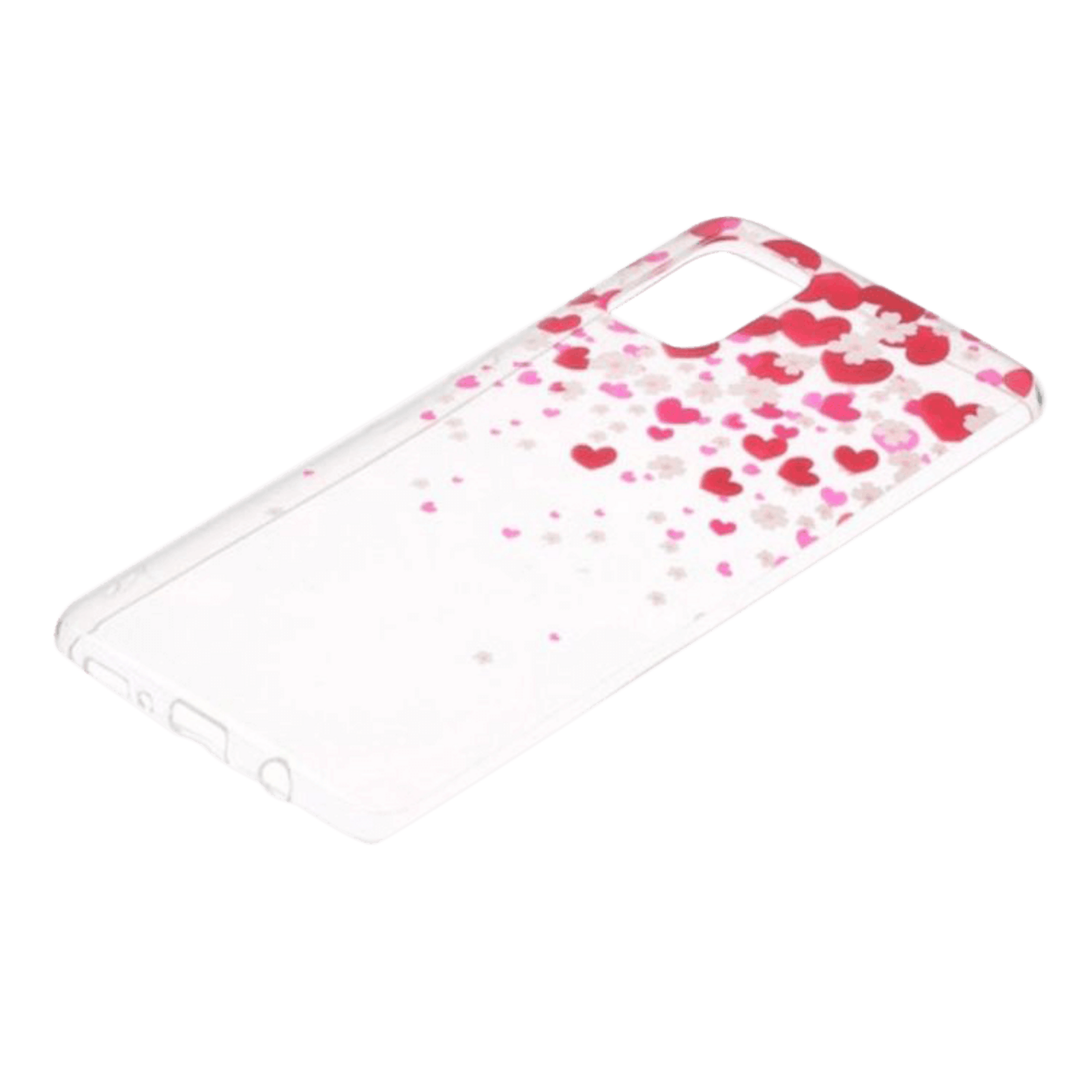 Mocaa Samsung Galaxy A71 Telefoonhoesje Lovely Hearts Meerkleurig