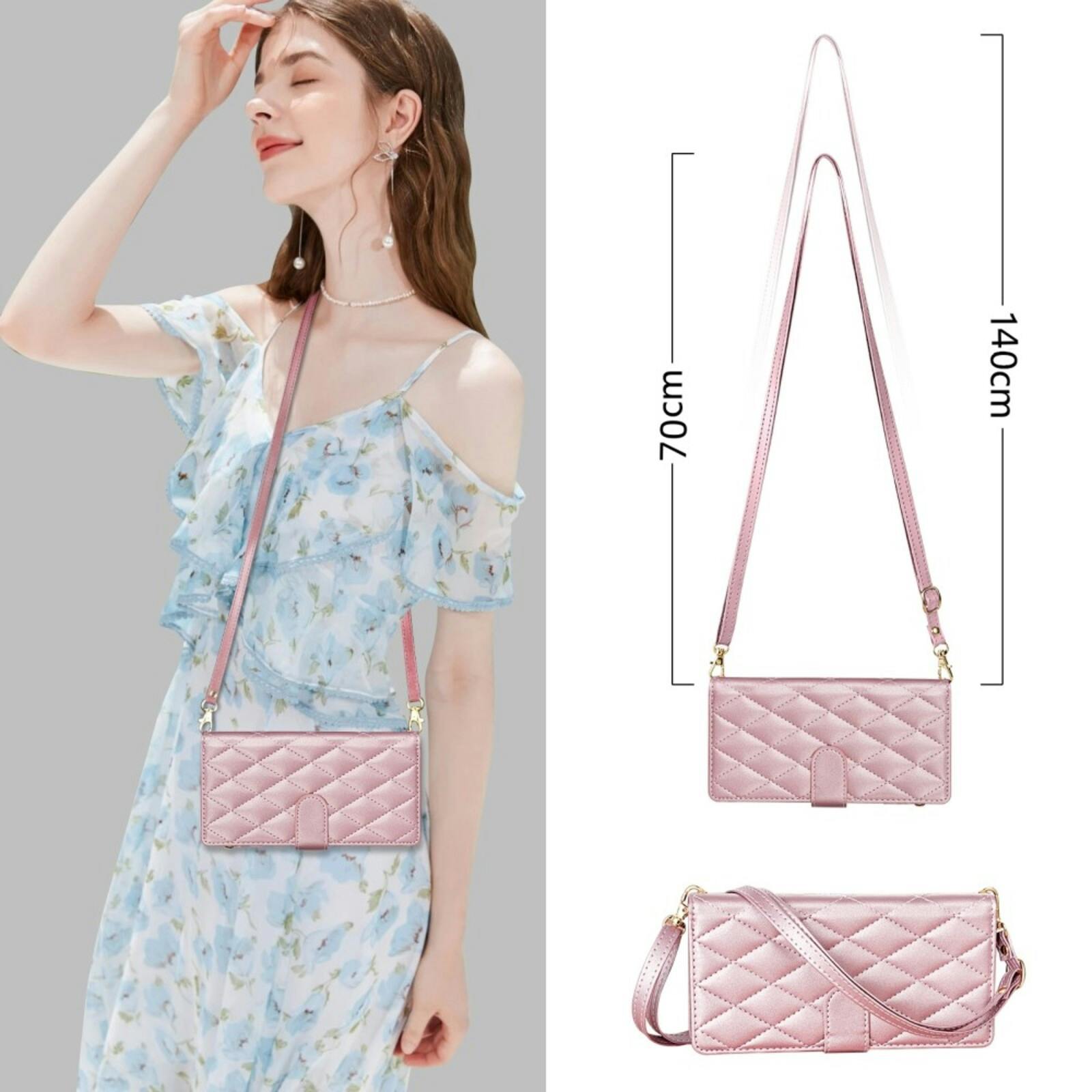 Comfycase Samsung Galaxy A56 Fashion Wallet Case Roségoud