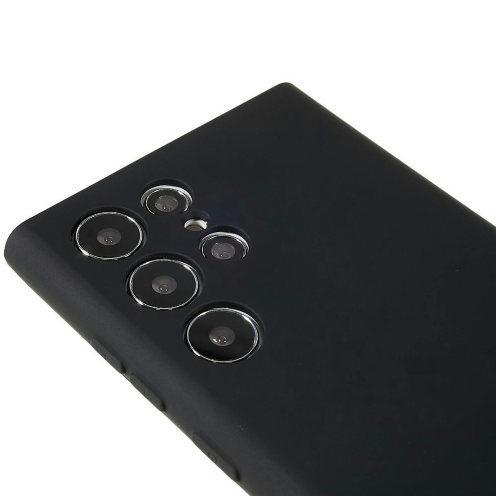 Mocaa Samsung Galaxy S24 Ultra Hoesje Zwart