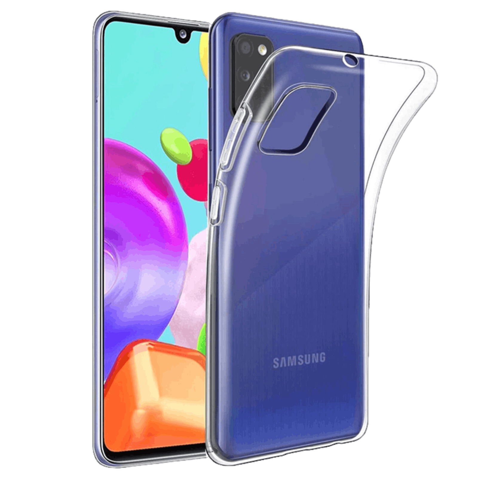 Mocaa Samsung Galaxy A41 0.5mm Doorzichtig Beschermhoesje Transparant