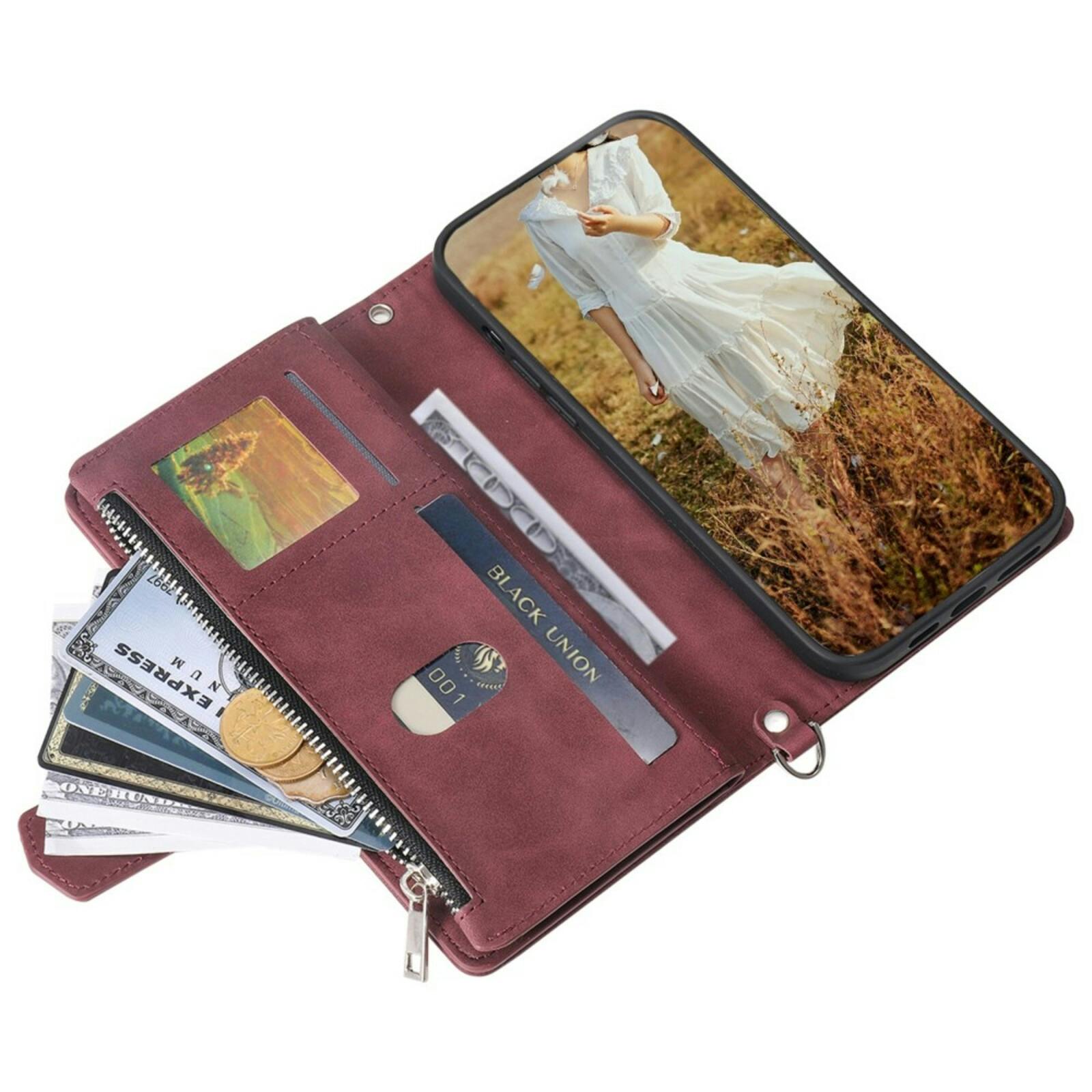 TwoTone Samsung Galaxy S24 FE Wallet Hoesje Rood