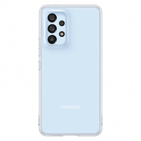 Samsung Galaxy A33 Doorzichtig Hoesje + Screenprotector Bundel