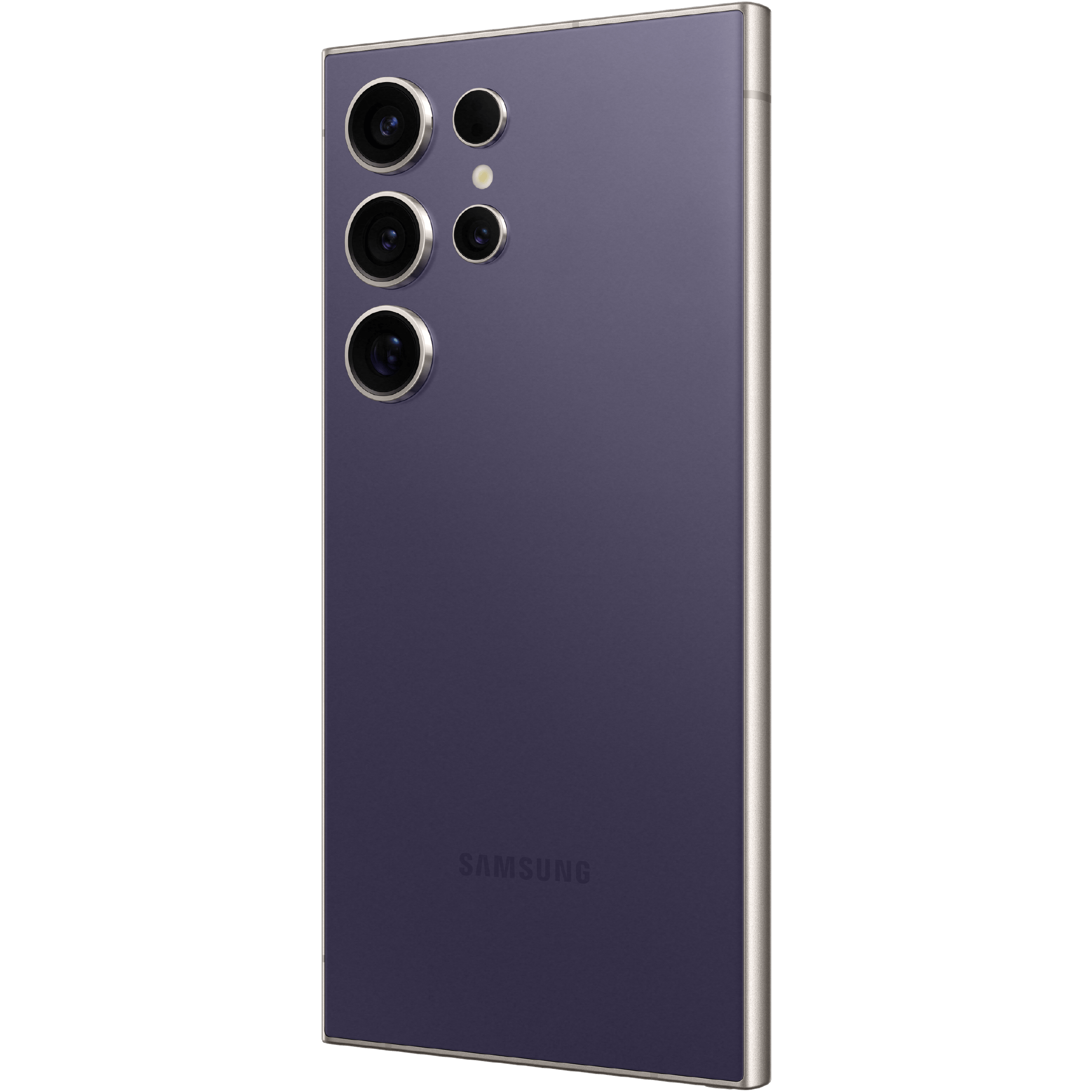 Samsung Galaxy S24 Ultra Titanium Violet - Aanzicht vanaf rechts