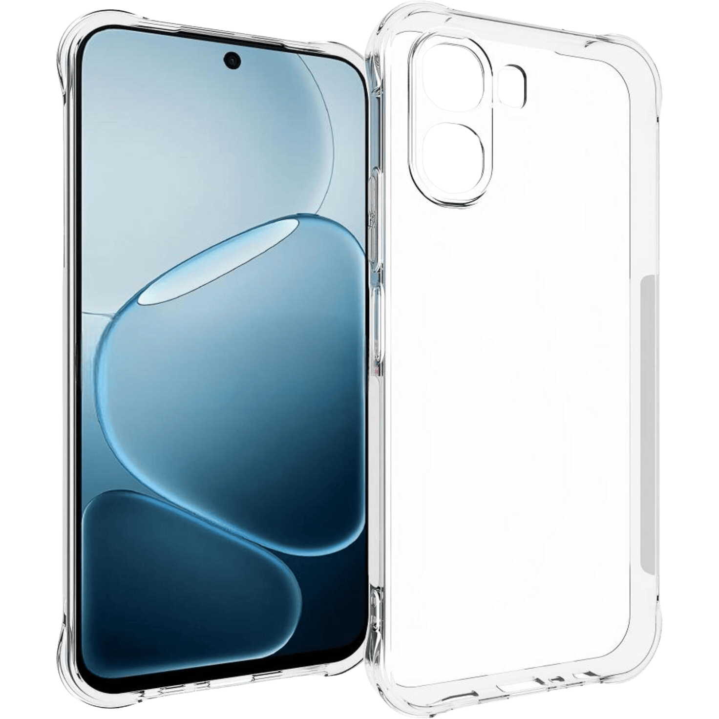 CaseBody OPPO A6x Shockproof Hoesje Transparant
