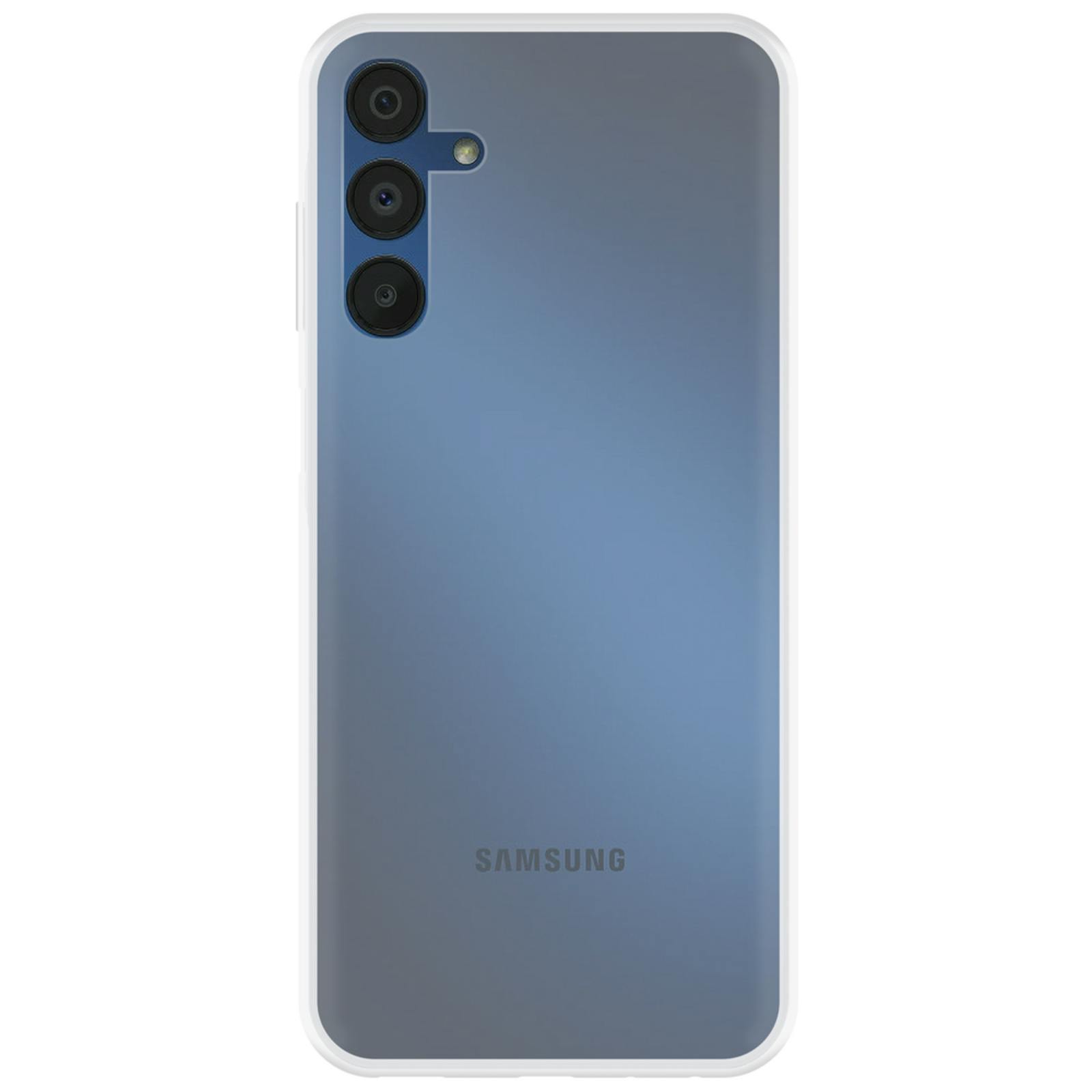 Mobilize Galaxy A15 Siliconen (TPU) Hoesje Transparant