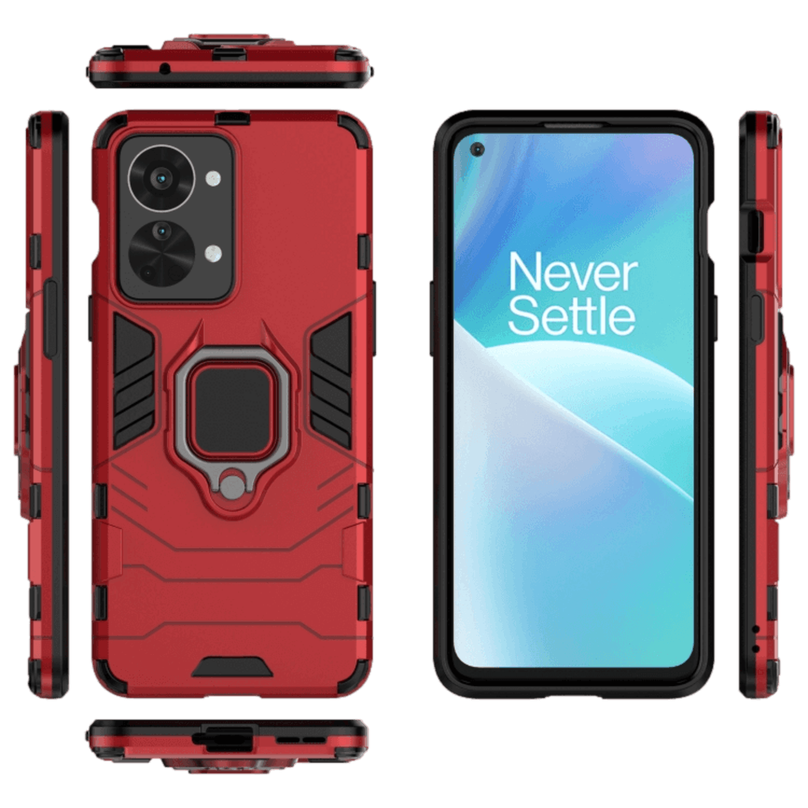 TwoTone OnePlus Nord 2T Protekk Rood